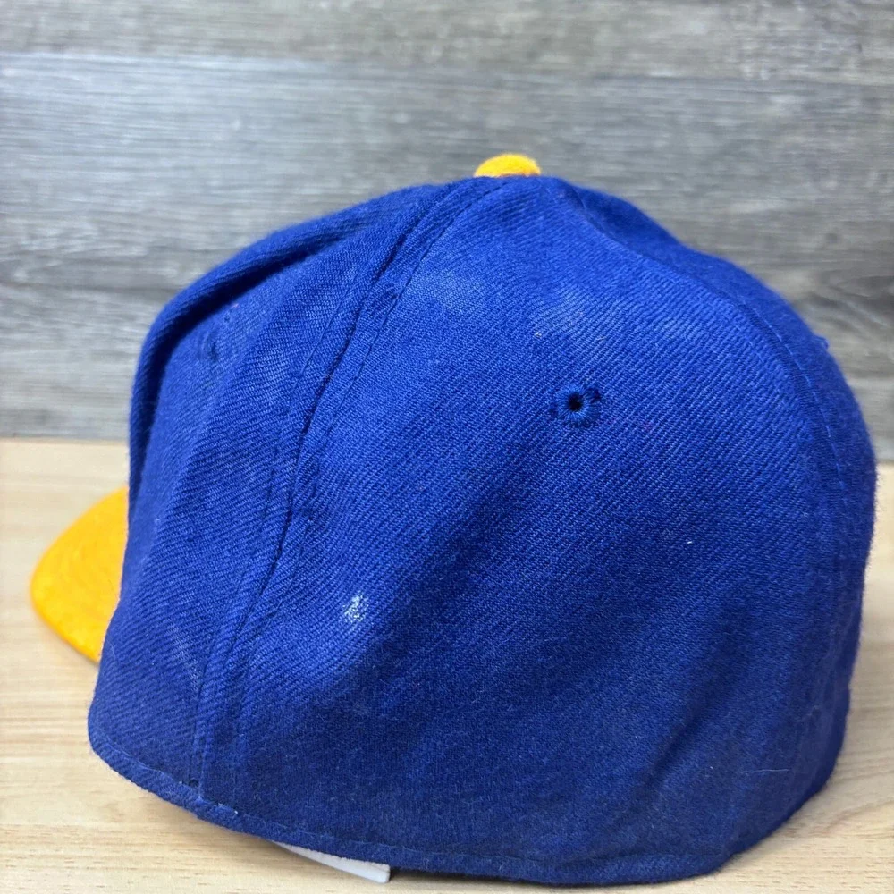 Vintage St Louis‎ Blues Hat 7 3/8 Blue Wool Sports Specialties Script Center Ice